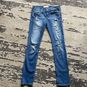 Abercrombie Kids Blue ripped Jeans